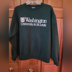 Champion Washington University In St. Louis WashU Green Sweatshirt